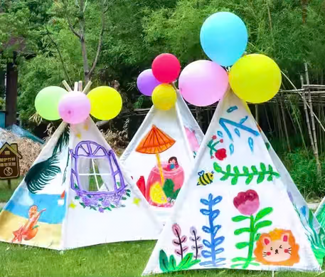 Carpa infantil para pintar